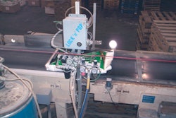 Special adhesive makes 20-lb bags of bulk product more stable and less costly to stack on pallets.