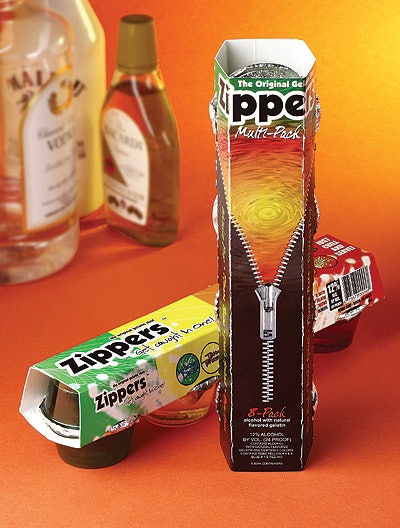 BPNC's original overwrap (left) bore too close a resemblance to kid-oriented packaging, so now the product is merchandised verti