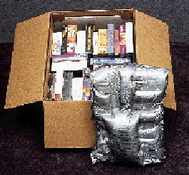 Plastic bags containing foam dunnage neatly protect GT?s software shipments while also reducing the need for five hours of daily