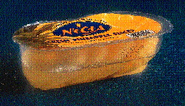 Great care was taken in designing the thermoform for the sliced varieties so that slices would neatly shingle