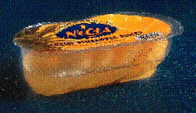 Great care was taken in designing the thermoform for the sliced varieties so that slices would neatly shingle