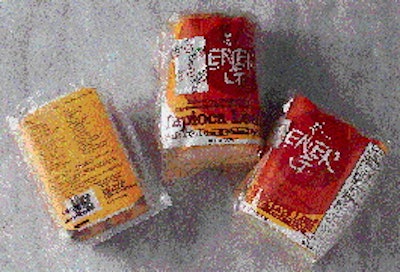 Ener-G Foods is phasing out the package on the far left, produced from rollstock on a thermoform/seal machine, in favor of the