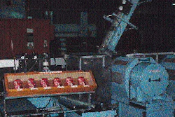 BevCan was the first to install this high-speed spray system that applies protective coatings to cans at 900/min