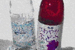 While the returnable/refillable Bonaqua bottle is made from costly PEN homopolymer, the other two bottles shown here are made fr