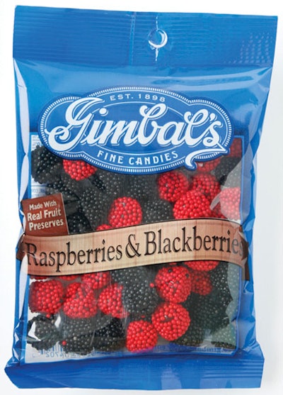 VERSATILE VARIETY. Gimbal's Fine Candies markets a broad range of products in various package sizes.