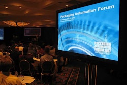 Speakers at Packaging Automation Forum included General Mills, Frito-Lay, Nestlé, Tropicana, Eli Lilly, Procter & Gamble and