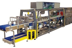 END-OF-LINE OVERWRAPPER. The servo motor and the 1.2 GB Pentium M-based controller shown below are used across Sentry's new line