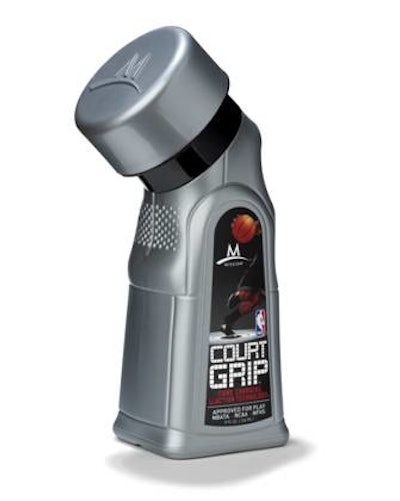 Custom bottle is ergonomically designed.