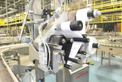 One of the new labelers at Carolina Beverage Group.