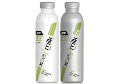 Xcel Milk is packaged in an injection/stretch blow-molded bottle made from rPET.