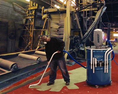 Heavy Duty Dry Vacuum For 110 Gallon Drums