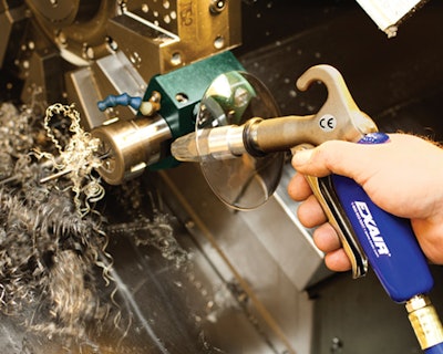 Safety Air Guns with Chip Shields Protect Operators