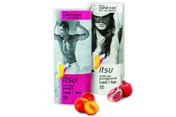 The cartocan is used by itsu for its line of teas.