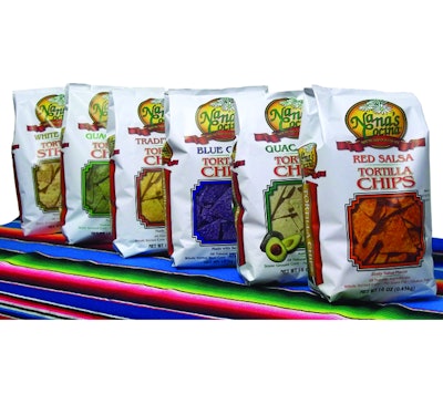 LIFE-ENHANCING. Nitrogen gas-flushed metallized PP bags have increased average tortilla chip shelf life to 180 days.