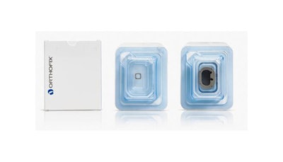 Sealed double-barrier trays are placed into folding cartons supplied by Barger.