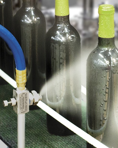 External Mix Spray Nozzles for Pressure Fed Applications