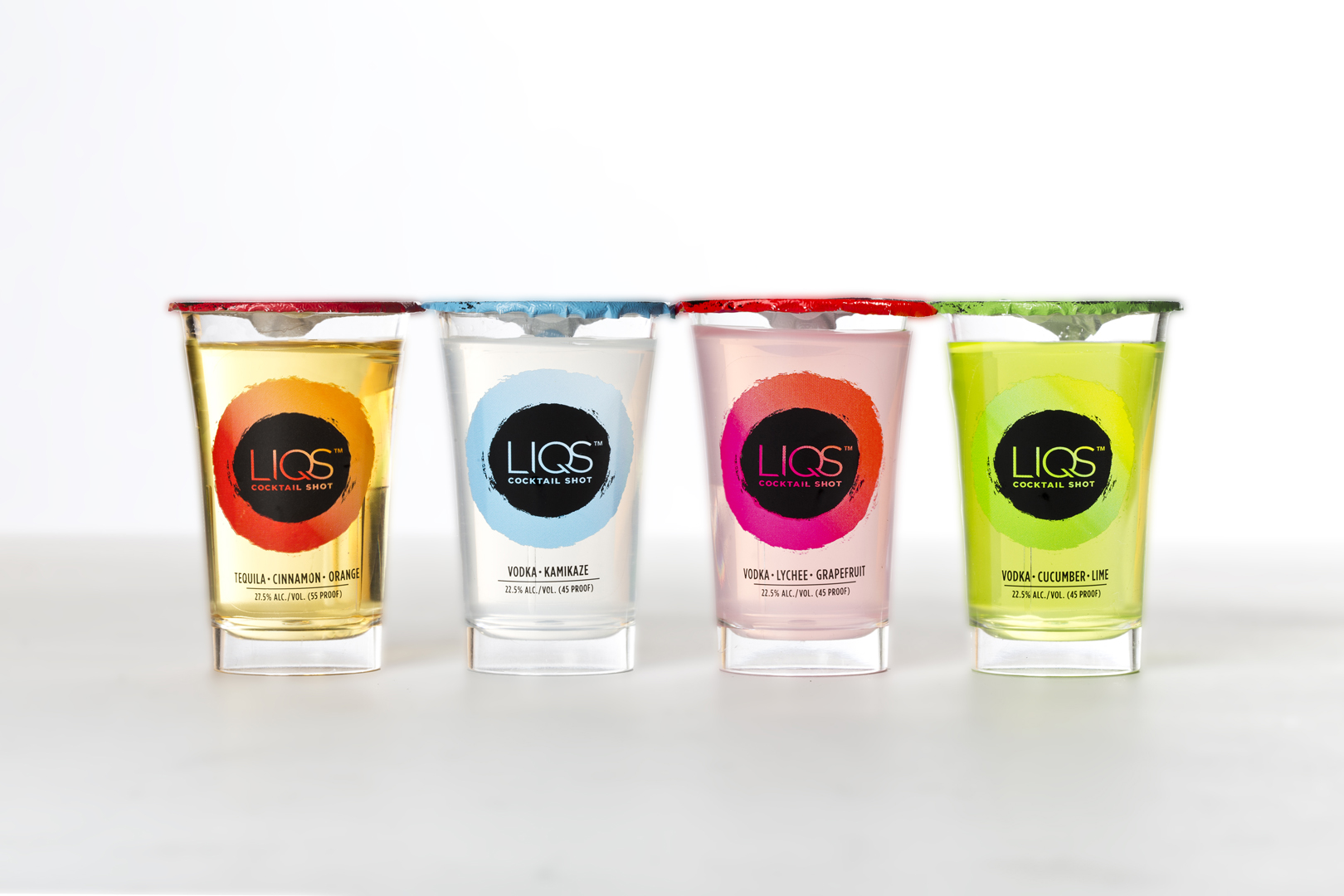 Innovative package design dazzles for LIQS rollout.