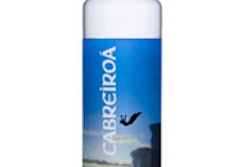 Pressure-sensitive label revitalizes this bottled water.