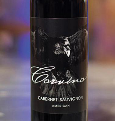 VARNISHED RAVEN. Gloss varnish over the raven image creates contrast against the matte background.