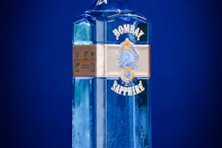 A stunning glass bottle that exemplifies 'a complete design.'