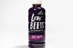 Love Beets juice in PET bottle