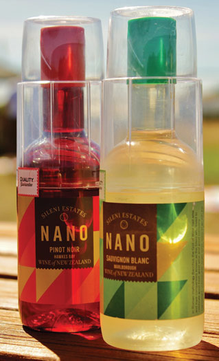 Sileni Nano wine bottle