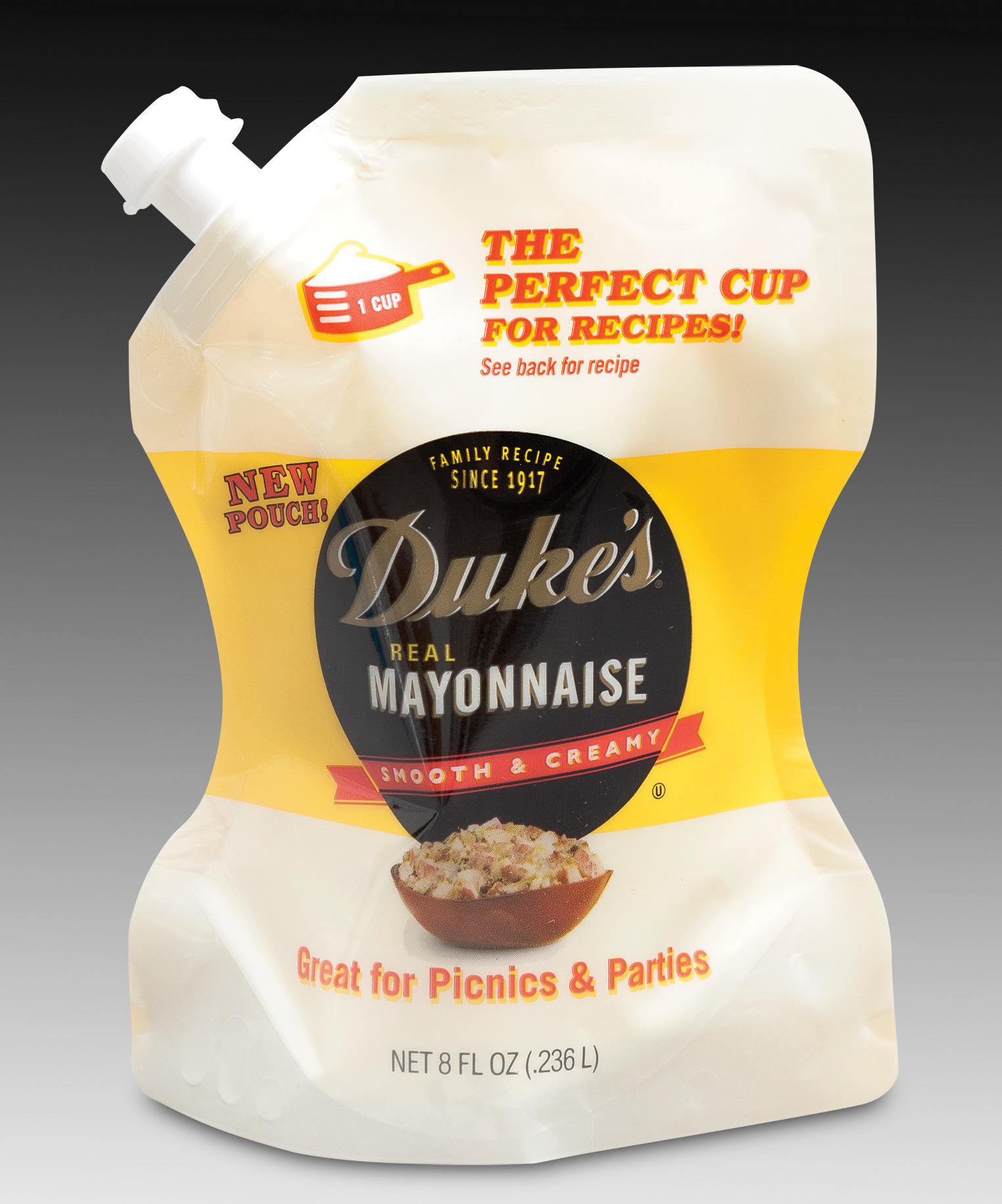 Duke&rsquo;s Mayonnaise, 8 oz. Pouch&mdash; ProAmpac&mdash;Packaging Excellence