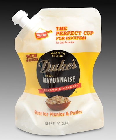 Duke’s Mayonnaise, 8 oz. Pouch— ProAmpac—Packaging Excellence