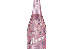 Spanish artist and designer Alex Trochut’s label design inspires through an abstract interpretation of the lively bubbling of the elegant sparkling wine.