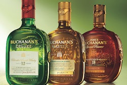 Buchanan’s DeLuxe, Special Reserve, and Master whiskies