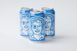 Cuvée Coffee’s Black & Blue nitro coffee in a widget can