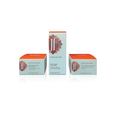 Samples of June Jacobs products.