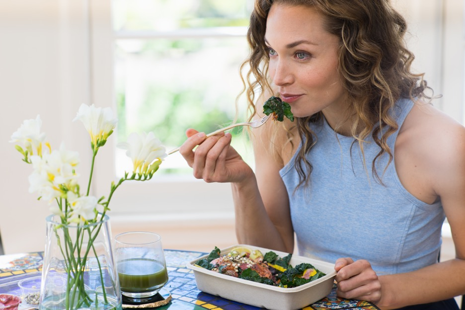 Kore Kitchen's meal containers are made from bagasse, a byproduct of sugarcane processing.