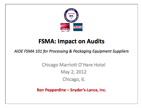 Pfw 1229 Fsma Impact On Audits