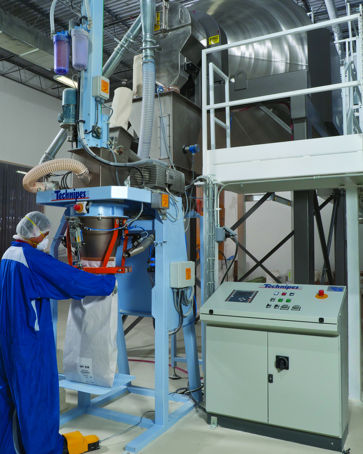 Munson Model 700 stainless steel rotary batch mixer