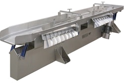 Key Technology Iso-Flo moonbeam vibratory conveyor