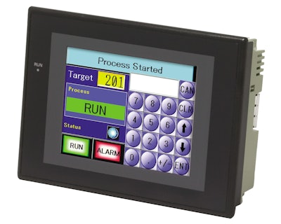 Omega NS Series touchscreen HMIs