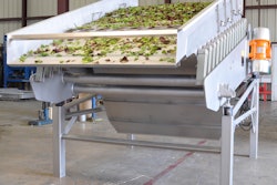 Vibra-Flex II vibrating, excited base frame conveyor