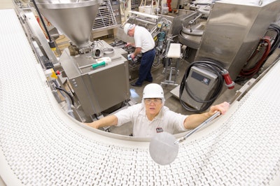 Proper sanitary equipment design allows for increased production and reduces quality issues. Photo courtesy of American Institute of Baking (AIB).