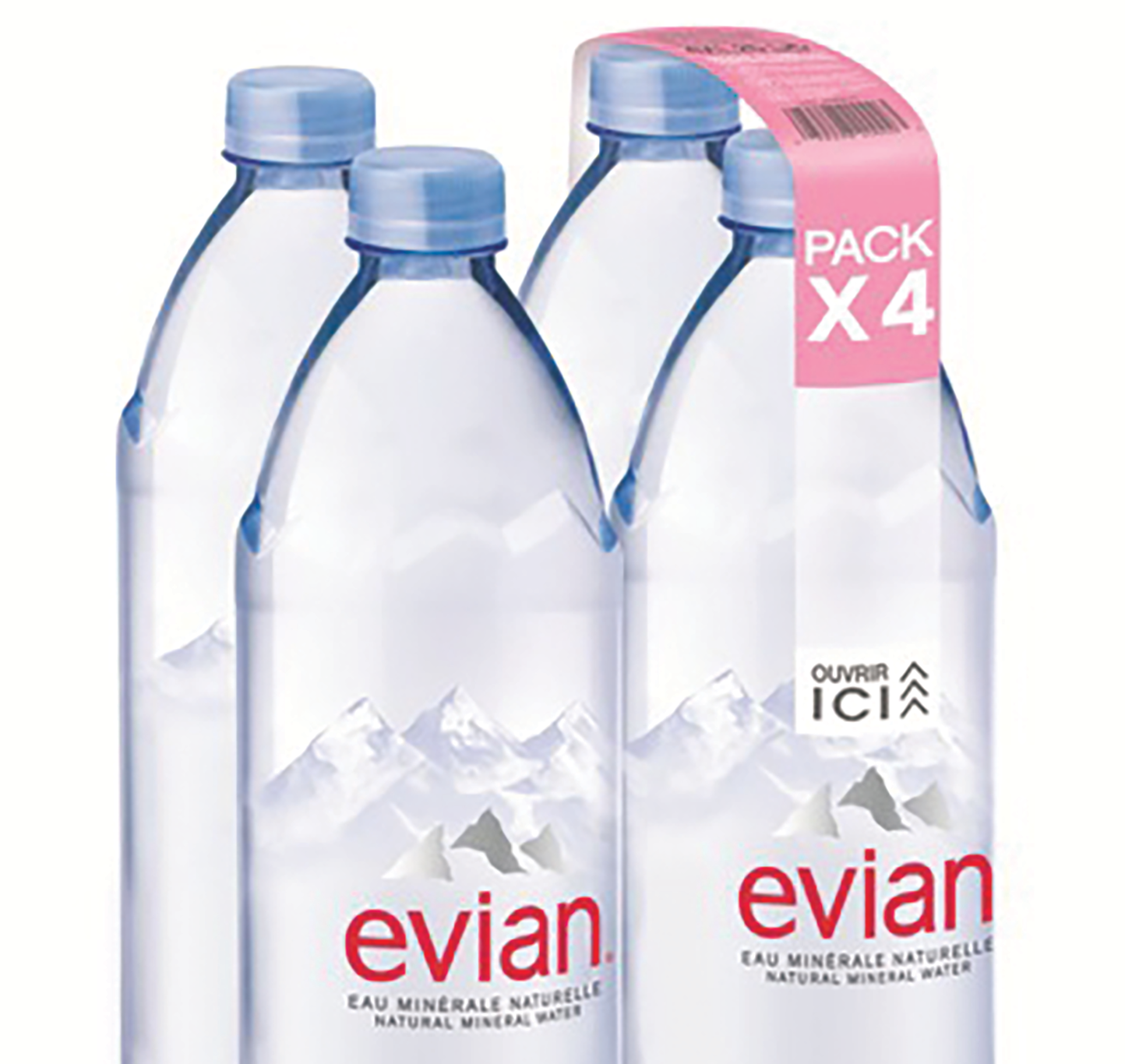 New Evian packaging
