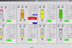 The SCADA system controls all the fans for the aeration system in the storage area, allowing to keep the moisture and the temperature of the grain at a consistent temperature.