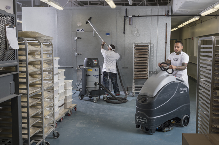 Nilfisk Equipment at Amy's Bread