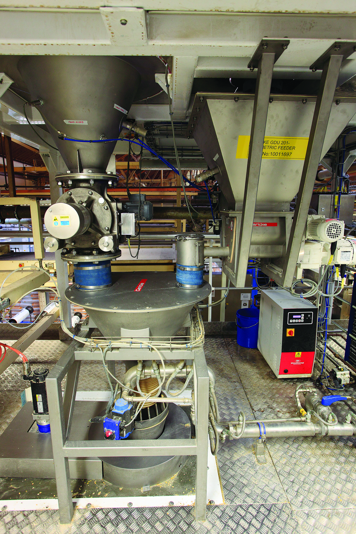 Gericke Vacuum Receiver with Volumetric Feeder