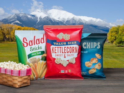 Toray Plastics’s Over-the-Mountain portfolio of BOPP films prevents package failures during transport of foods in high-altitude, low-atmospheric-pressure conditions.