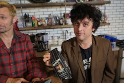 Green Day band members Mike Dirnt (l.) and Billie Joe Armstrong (r.) have created a new kind of coffee company.