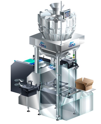 tna V/F/F/S System with Inserter and Labeler