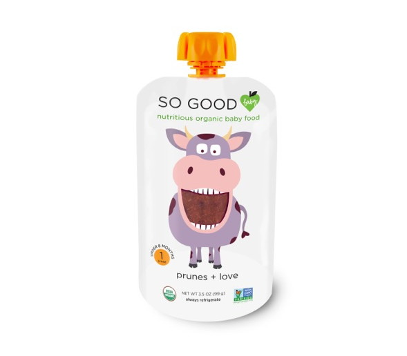 Each pouch features an illustration of an animal character to allow kids to get to know their favorite flavor by name.