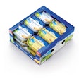 The Zip & Crack case was designed to retailer’s specifications with a folded edge to protect consumers from injury.