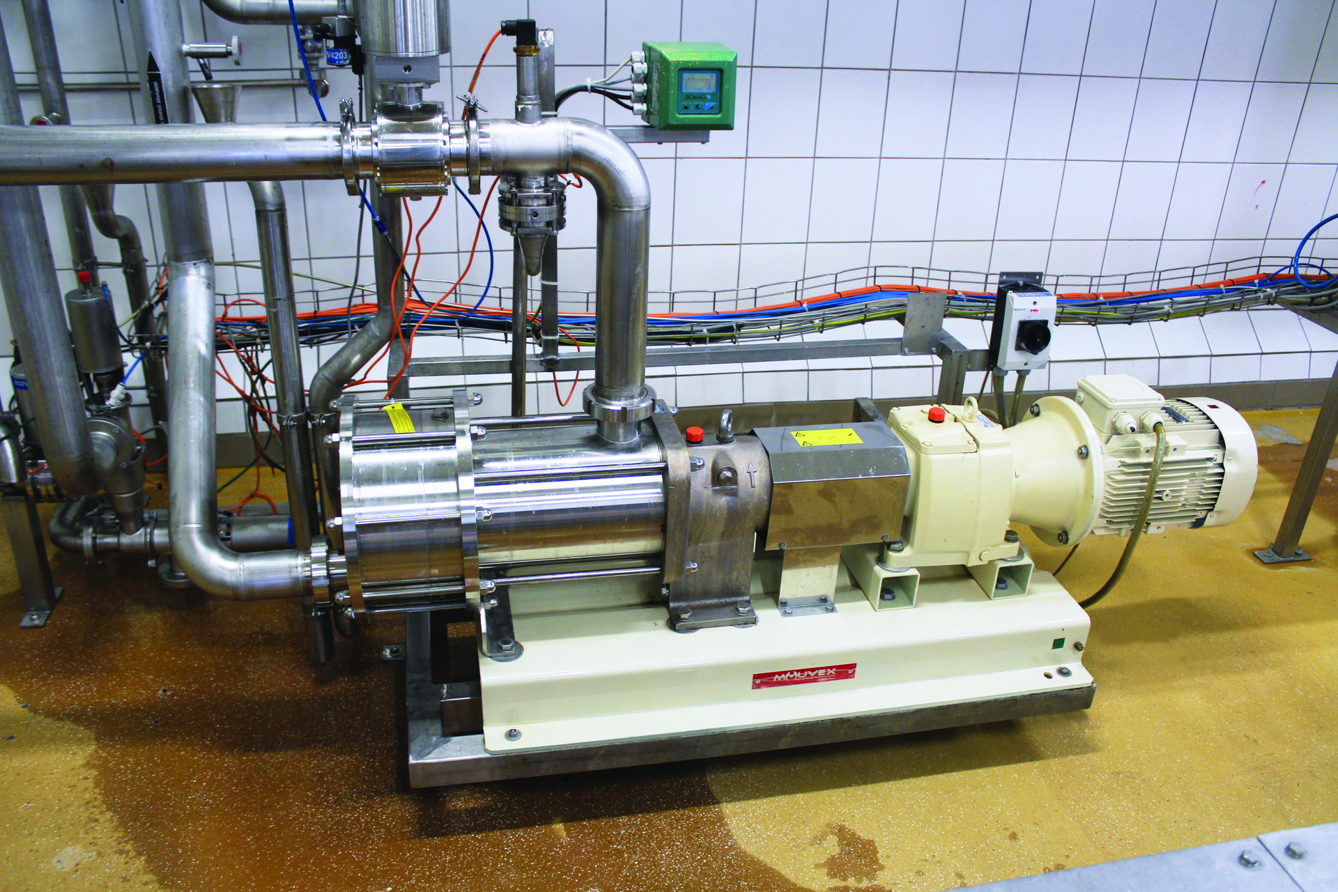 Mouvex&circledR; SLS Series Eccentric Disc Pump features a seal-less design that incorporates a hermetic pump head with a self-adjusting eccentric shaft protected by a double-wall stainless-steel bellows that ensures long life and product safety.