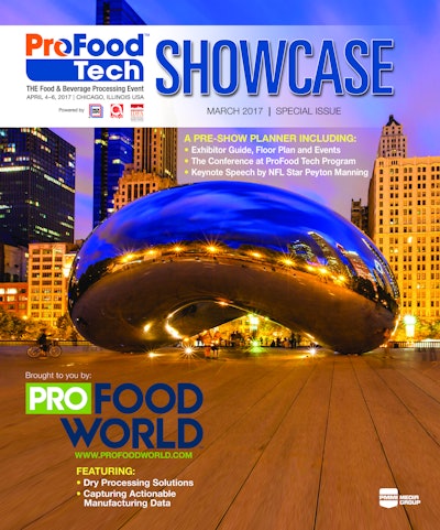Pro Food World ProFood Tech Showcase March 2017